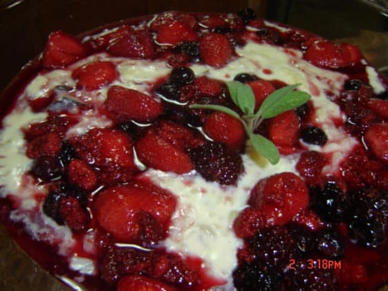 Arroz doce sofisticado