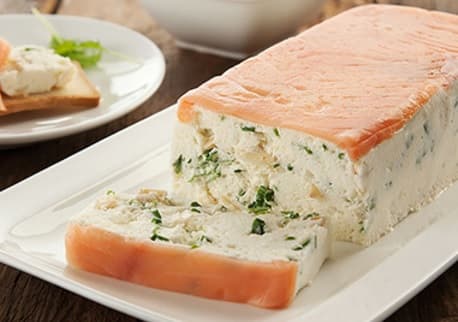Terrine de Ricota e Salmão Defumado