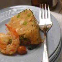 Cuscuz paulista de camarão