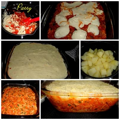 Escondidinho de frango com batatas