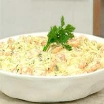 Macarrão Ninho ao Forte de Sta. Catarina