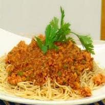Espaguete A Bolonhesa