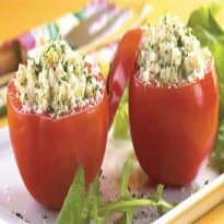 Salada de tomate recheado