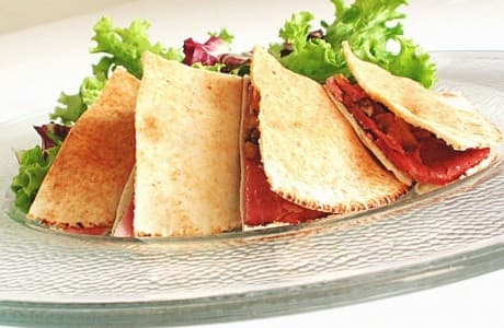 Lanche Natural com Pão Sírio