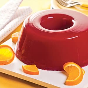 Pudim de Beterraba e Laranja