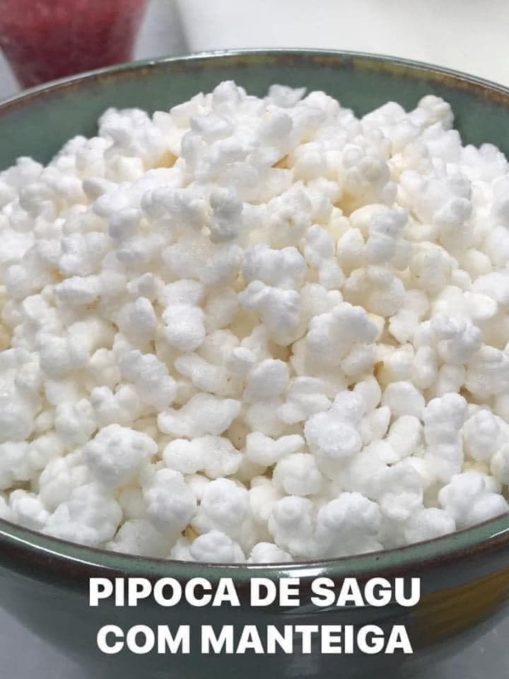 Pipoca de Sagu