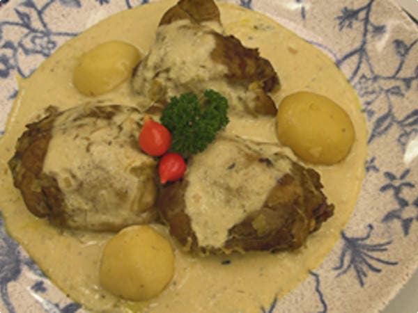 Bourride de Frango - Frango com Maionese