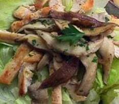 Salada Quente de Frango