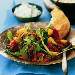 Keema curry (ensopado de carne moída)