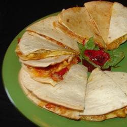 Quesadillas de frango ao barbecue