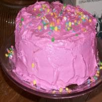 Bolo Americano Colorido