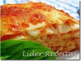 Lasanha Suave de Frango