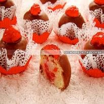 Bombom de Coco e Cereja