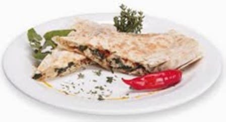 Quesadilla Popeye (de espinafre)