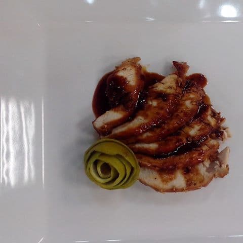 Lombo Grelhado ao Molho de Vinho