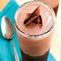 Creme Gelado de Goiaba com Chocolate