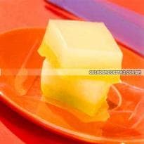 Gelatina diferente de abacaxi