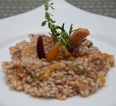 Risoto de Doce de Leite com Frutas