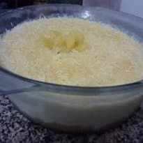 Mousse de abacaxi e coco