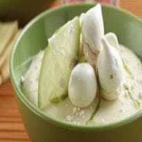 Creme de Limão com Suspiro