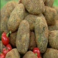 Croquete de Tutu de Feijão à Milanesa