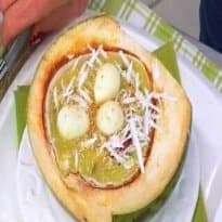 Caldo refrescante de verão