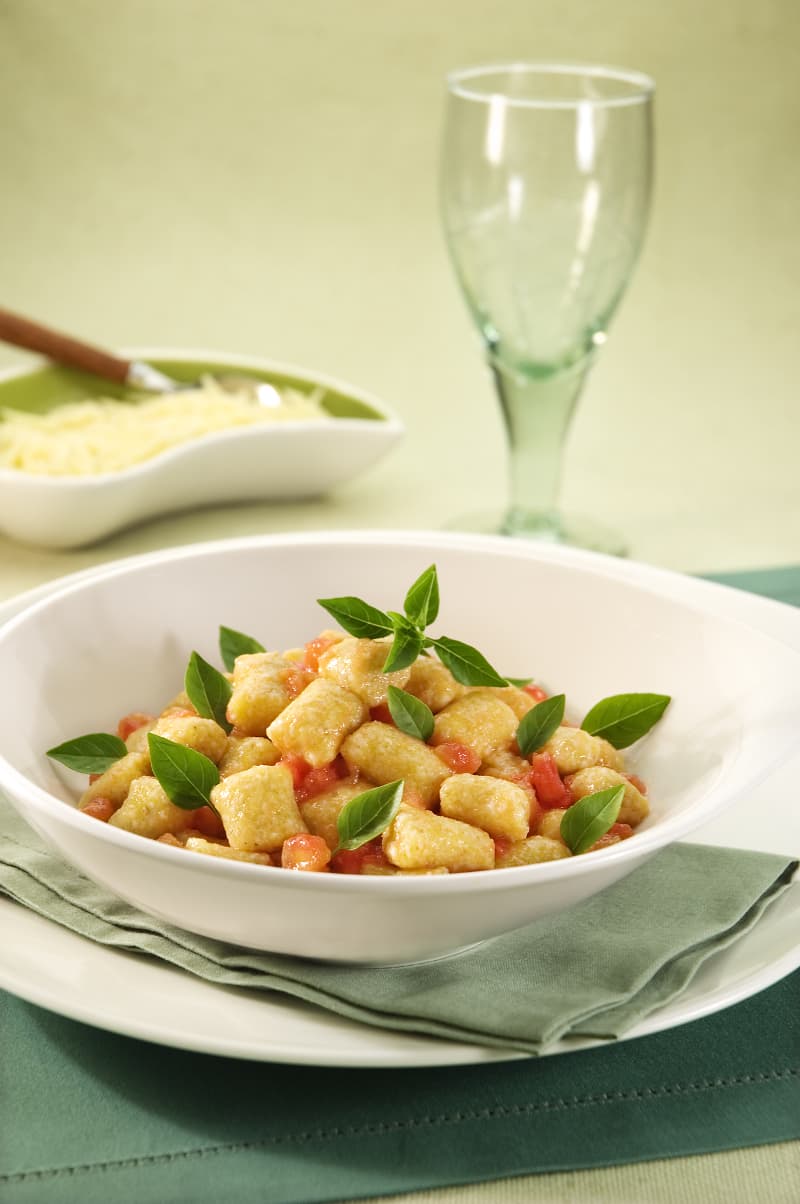 Nhoque de Mandioquinha com Aveia