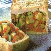 Bolo de Frango com Legumes