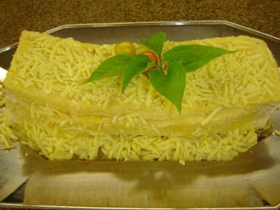 Caixa surpresa de Pão de forma recheado