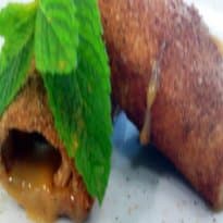 Enroladinho de banana do Mais Você