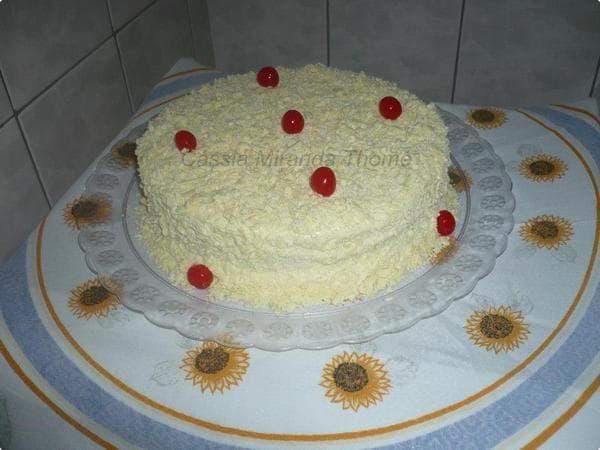 Bolo de Chocolate Branco