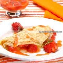 Crepe de Morango