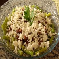 Ninho Diet de Vagem com Carne Moída