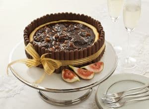 Cheesecake de Figo com Palitos