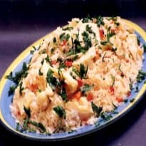 Arroz com Bacalhau