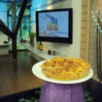 Quiche de Queijo com Bacon do Edu Guedes