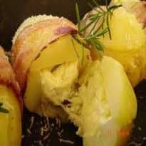 Batata Assada com Bacon