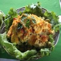 Couve-flor recheada do Globo Rural