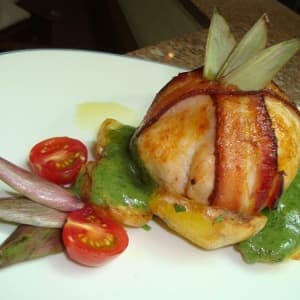 Peito de Frango Recheado com Cuscuz