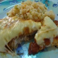 Filé de Peixe à Parmegiana