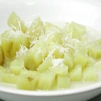 Batata-doce ao leite de coco