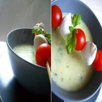 Sopa de Manjericão e Batata