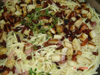 Tagliatelle rústico