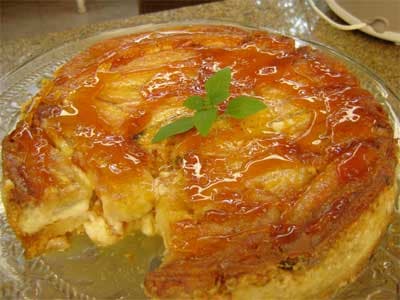 Torta gelada de banana