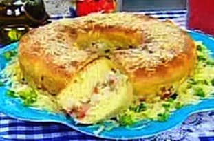 Bolo Salgado de Palmito