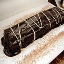 Rocambole de chocolate (sem farinha)