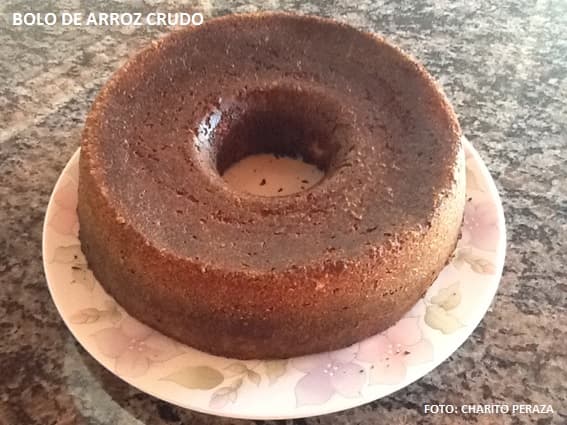 Bolo de Arroz Cru