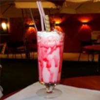 Gelado de Iogurte e Morango