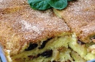 Pudim de Pão com Laranja