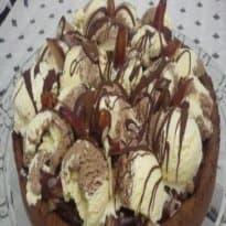 Torta de Chocolate com Sorvete